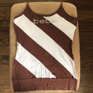 Bebe Halter top with rhinestones 💎 - Size L